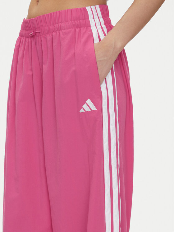 adidas adidas Παντελόνι φόρμας Essentials 3-Stripes JC8167 Ροζ Loose Fit
