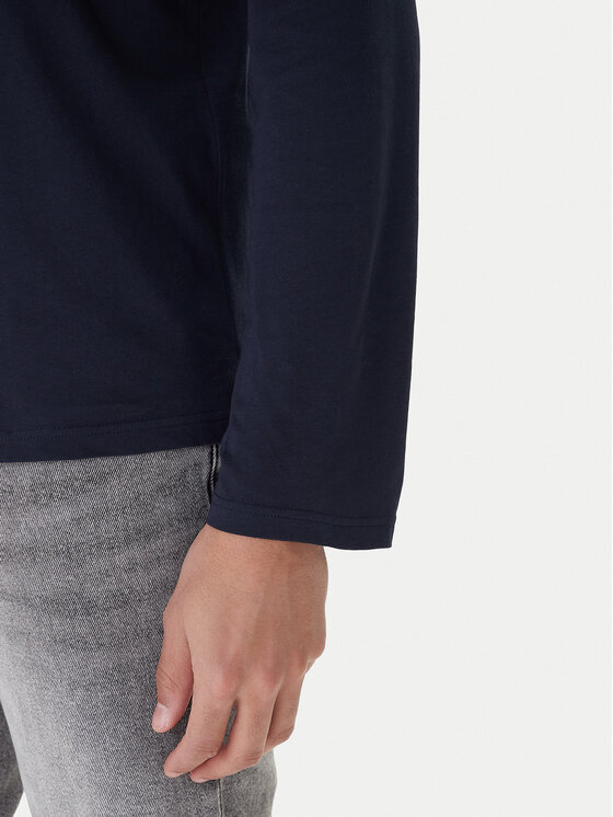 Emporio Armani Underwear Emporio Armani Underwear Longsleeve EM000382 AF10800 UB102 Granatowy Slim Fit
