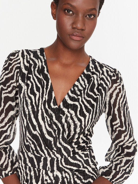 Morgan Morgan Kleid für den Alltag 252-RUDDY Schwarz Regular Fit