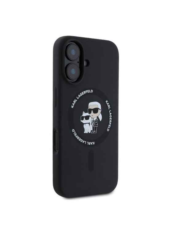 KARL LAGERFELD KARL LAGERFELD Etui na telefon Apple iPhone 16 Czarny