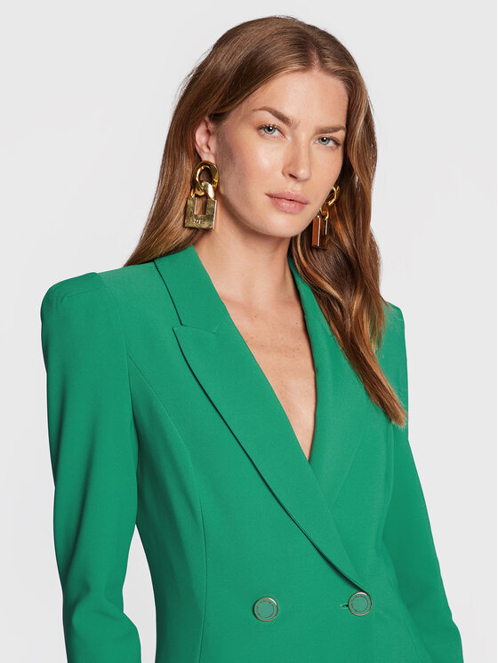 Abito da cocktail AB-161-26E2-V460 Verde Slim Fit