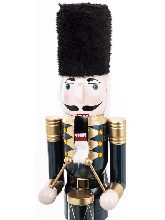 MIAhome MIAhome Figurka Dziadek do Orzechów w czapce 148 cm Kolorowy