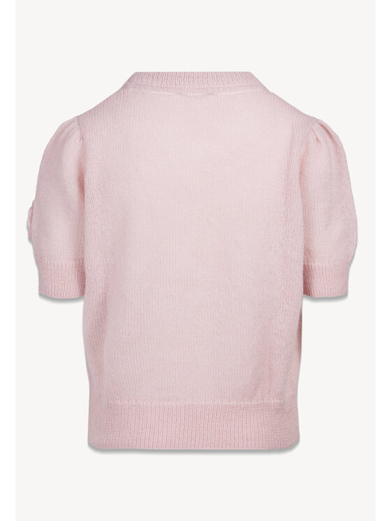BIZUU BIZUU Sweter ADRIS Różowy Standard Fit