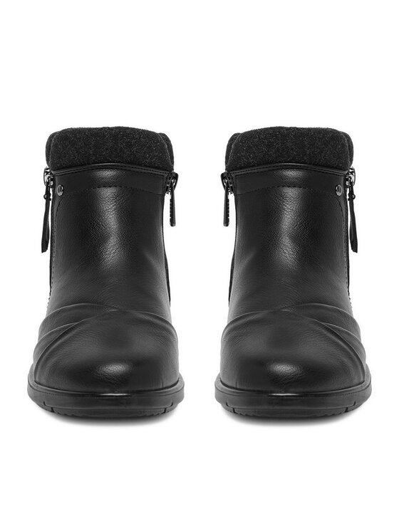 Go Soft Go Soft Stiefeletten CEO-KFB24WW005-01 Schwarz