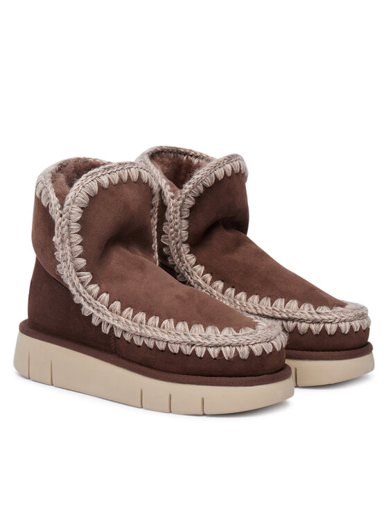 Mou Mou Škornji za sneg Eskimo 18 FW531002A Temno rjava