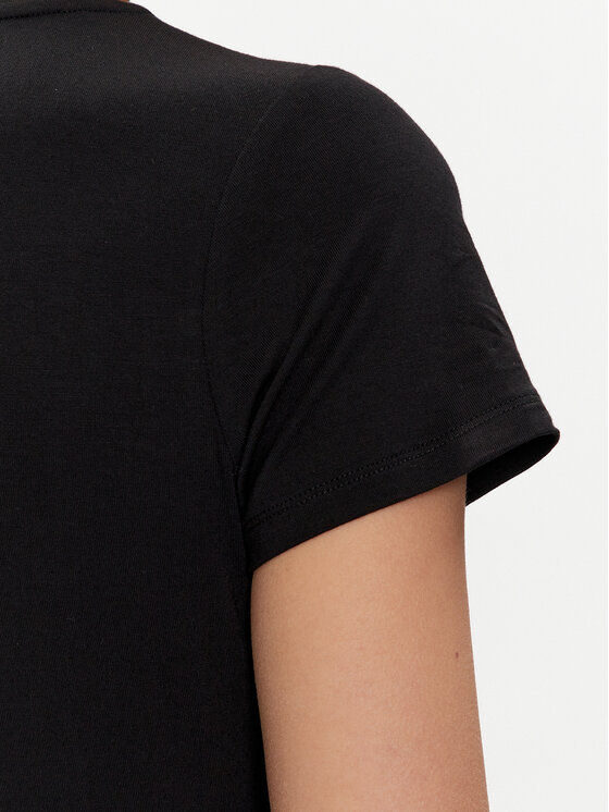 Liu Jo Liu Jo Tricou VA4227 JS360 Negru Regular Fit