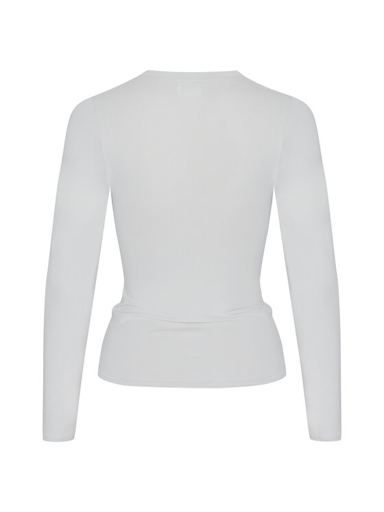 Style Republic Style Republic T-Shirt Long Sleeve T-Shirt Szary Curvy Fit