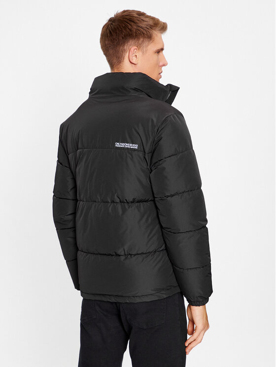 Only & Sons Only & Sons Зимно яке 22025205 Черен Regular Fit