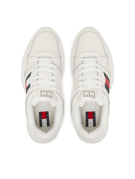 Tommy Jeans Tommy Jeans Sneakersy Tjm Retrocasual Runner EM0EM01528 Biały