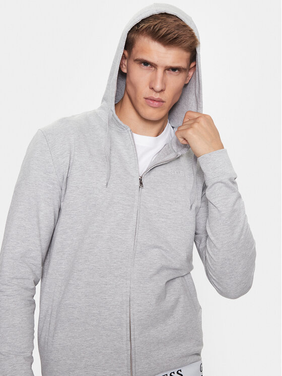 Guess Guess Світшот U3YQ00 KBS91 Сірий Regular Fit