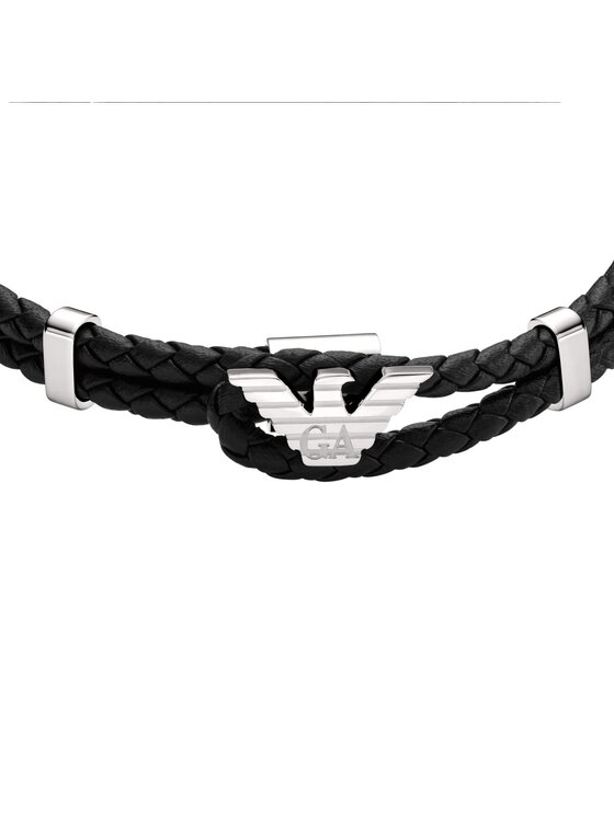 Emporio Armani Emporio Armani Bransoletka EGS3237040 Czarny