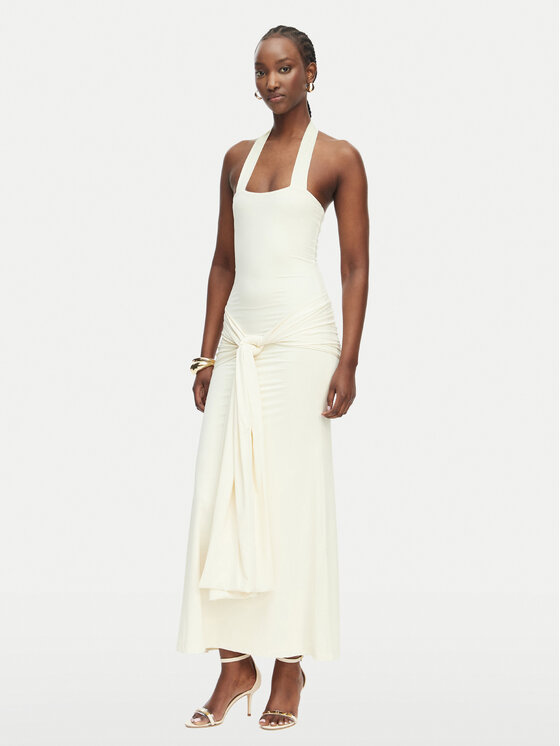 Bardot Rochie de seară Emilia 60386DB Crem Slim Fit
