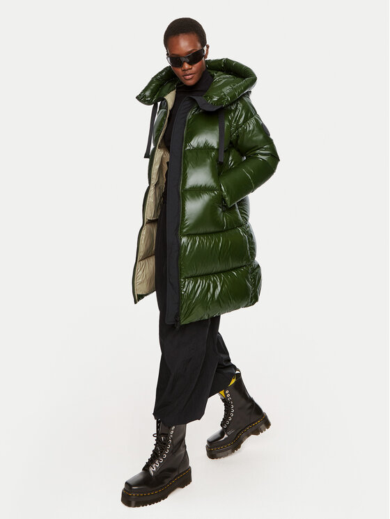 Save The Duck Save The Duck Зимно яке D45510W LUCK19 Зелен Regular Fit