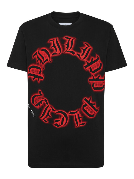 PHILIPP PLEIN PHILIPP PLEIN T-shirt 14823 Nero Regular Fit