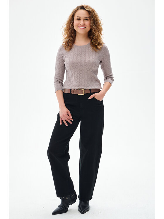 blue shadow blue shadow Bluzka Deca Beżowy Regular Fit