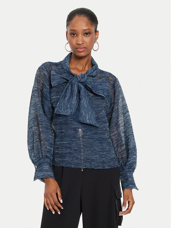 Rinascimento Rinascimento Блуза CFC0120242003 Тъмносин Regular Fit