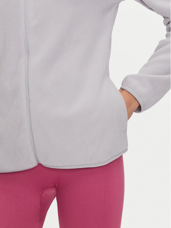 4F 4F Fleecejacke 4FWMM00TFLEF291 Grau Regular Fit