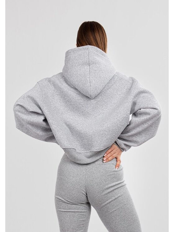 DKaren Sport DKaren Sport Bluza DK-K-B11 Szary Classic Fit