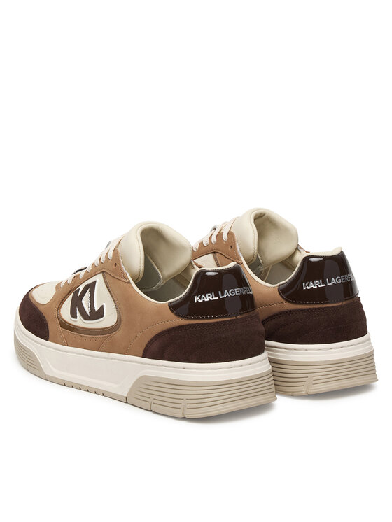 KARL LAGERFELD KARL LAGERFELD Sneakersy Kourtney KL53026 Brązowy
