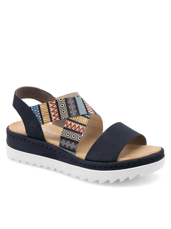 Rieker Rieker Sandale V44G8-14 Tamnoplava