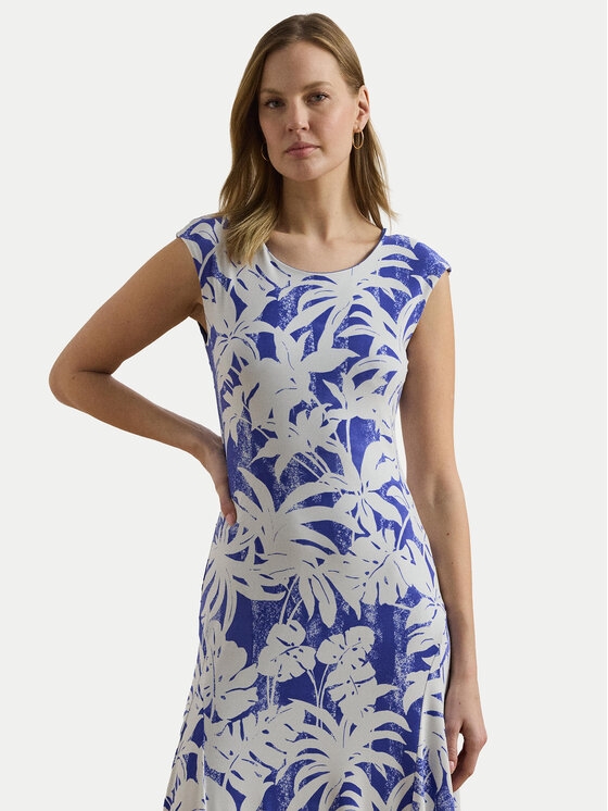 LAUREN RALPH LAUREN LAUREN RALPH LAUREN Sukienka codzienna 200971078001 Niebieski Regular Fit