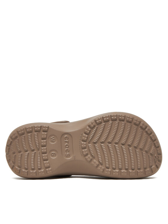 Crocs Crocs Šľapky Classic Platform Lined Clog W 207938 Hnedá
