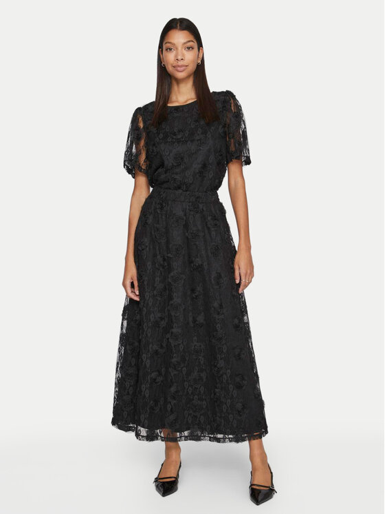 Vila Vila gonna di tulle Dahla 14100489 Nero Regular Fit