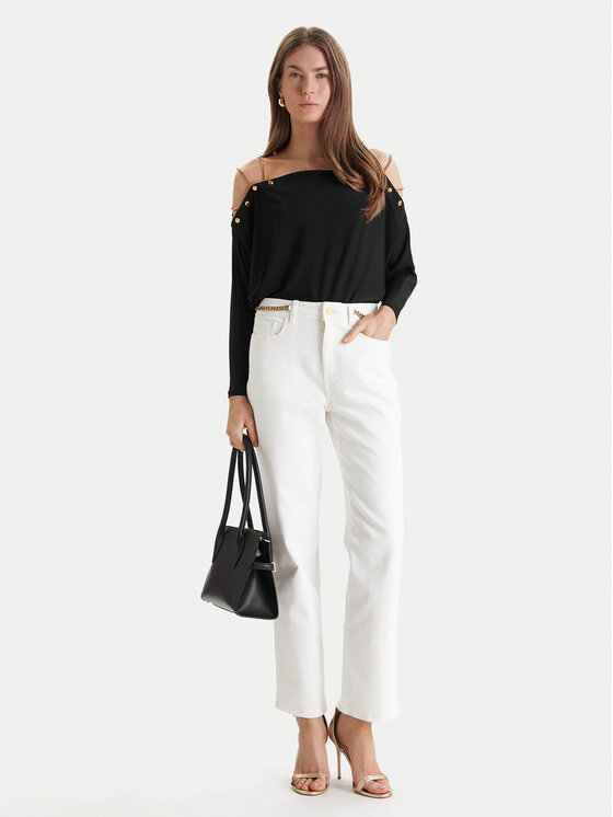 Marciano Guess Marciano Guess Majica 6RGP05 6257A Crna Regular Fit