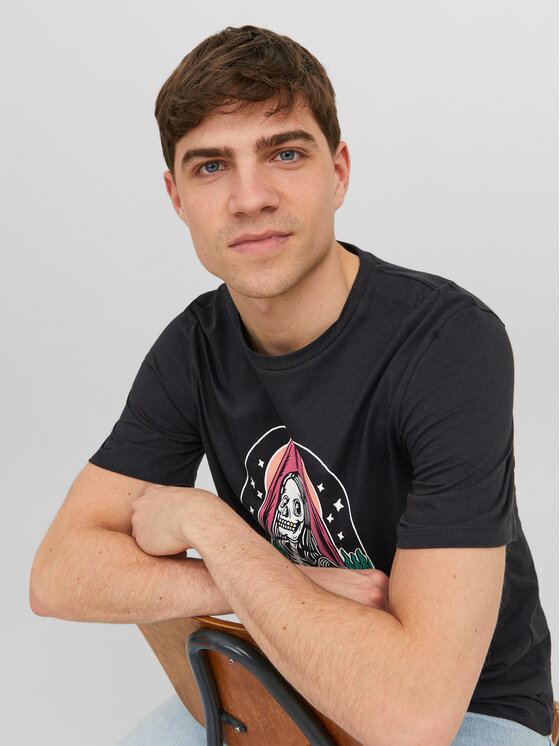 Jack&Jones Jack&Jones T-shirt 12241950 Crna Standard Fit