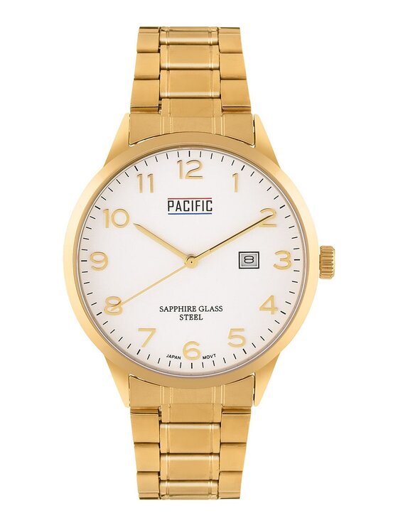 Pacific Pacific Zegarek PC00382 Złoty