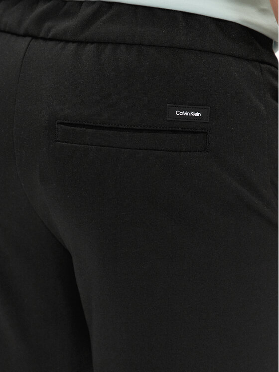 Calvin Klein Calvin Klein Pantaloni di tessuto K10K113647 Nero Comfort Fit