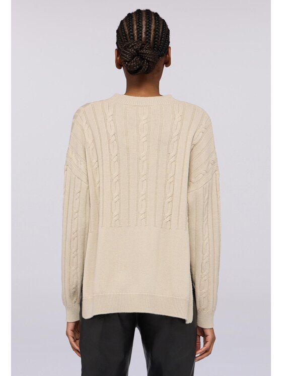 Trussardi Trussardi Maglione M7396001129N002 Beige Regular Fit