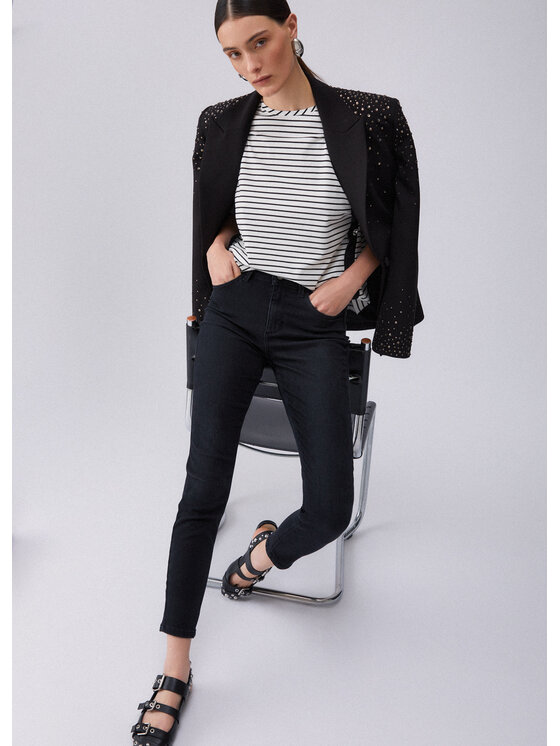 Liu Jo Liu Jo Jeansy UA6013D479787492 Czarny Slim Fit