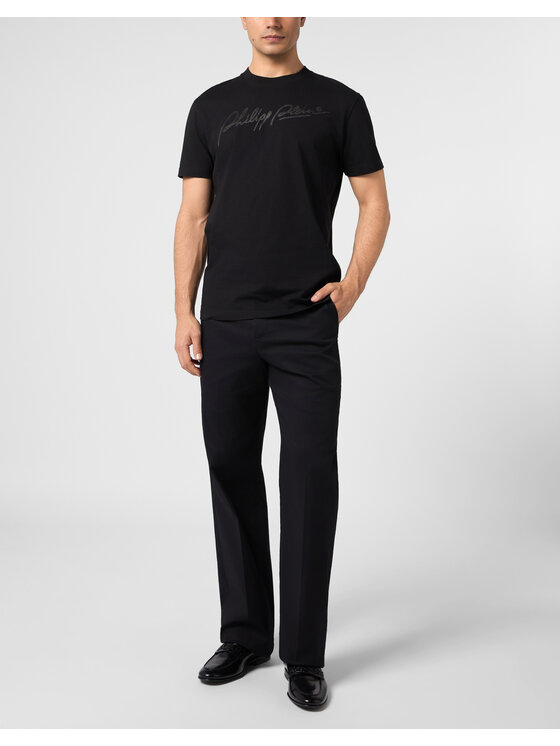 PHILIPP PLEIN PHILIPP PLEIN T-shirt 31296 Nero Regular Fit