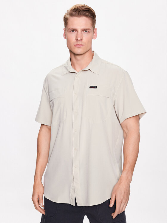 Wrangler Wrangler Marškiniai WA5UNHC16 112333369 Smėlio Regular Fit