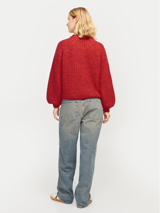 JJXX JJXX Džemper Kelly 12255364 Crvena Regular Fit