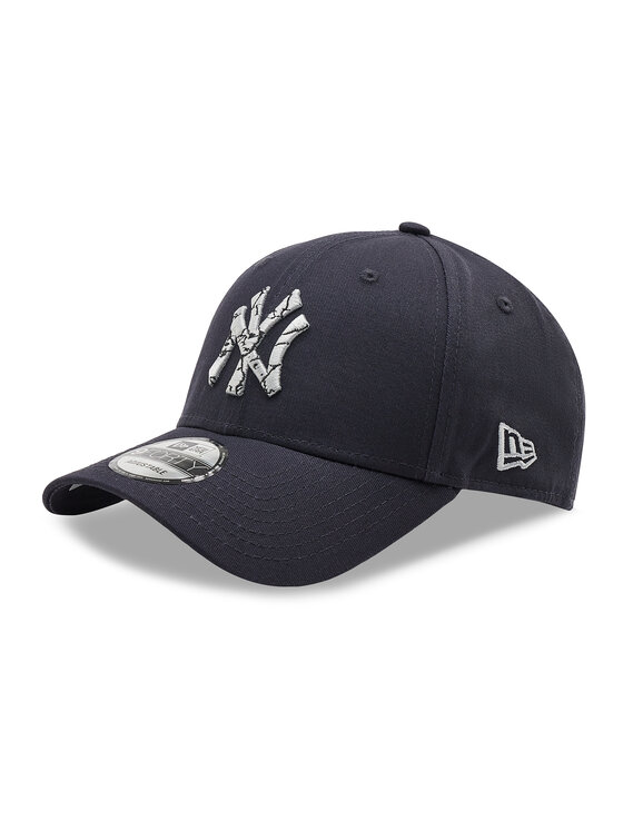New Era Șapcă New York Yankees Marble Infill 9Forty 60284843 Bleumarin