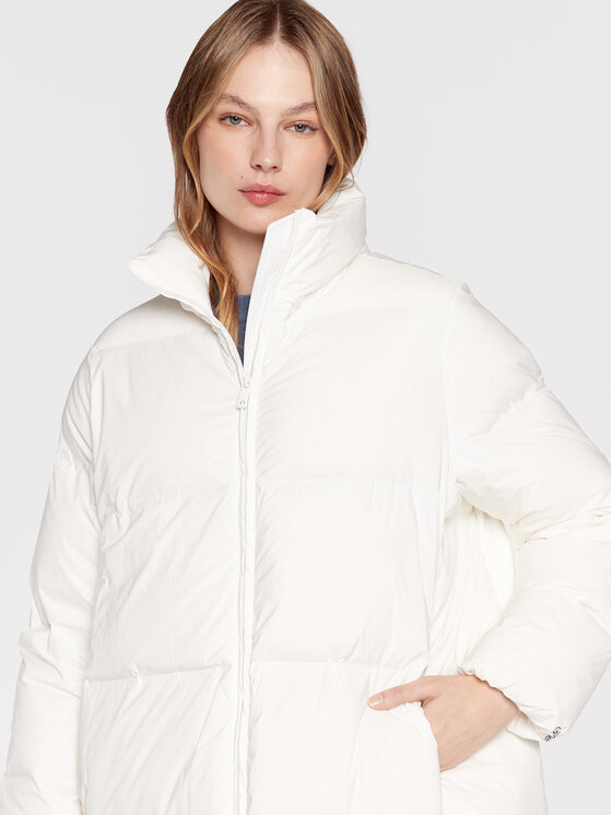 Calvin Klein Calvin Klein Пухено яке Seamless Lofty K20K204691 Екрю Regular Fit