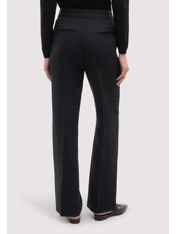 Trussardi Trussardi Pantaloni di tessuto P269A202388N033 Nero Over Fit