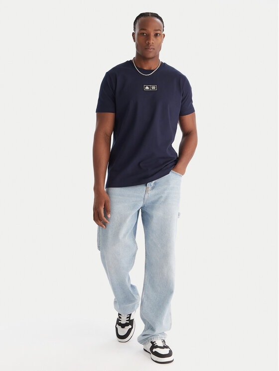 Kappa Kappa Tricou Authentic Nuria 341V2UW Bleumarin Regular Fit