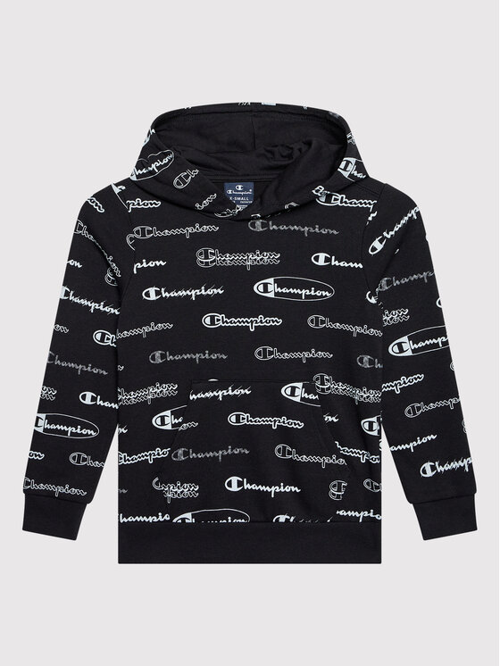 Champion Bluză 305931 Negru Regular Fit