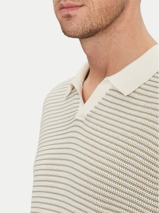 Only & Sons Only & Sons Polo Kian 22033457 Beżowy Relaxed Fit