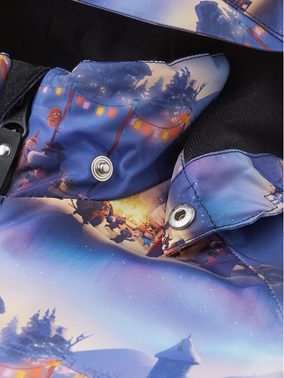 Reima Reima Téli overall Moomin Lyster 5100011D Kék Regular Fit