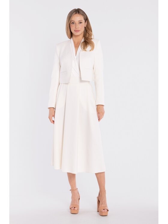 Stylove Stylove Giacca da abito S429 Bianco Cropped Fit