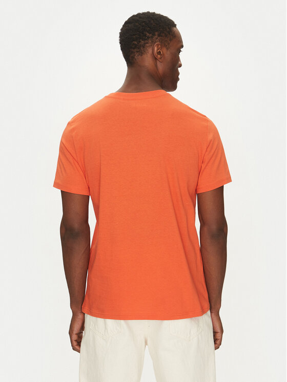 Mustang Mustang Tricou Austin 1016264 Portocaliu Regular Fit