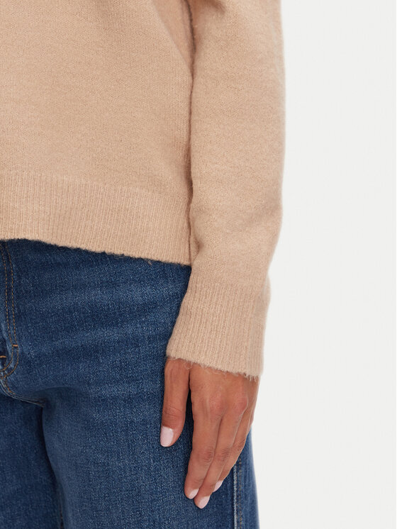 Brave Soul Brave Soul Sweter LK-248EVERLYNB Beżowy Regular Fit