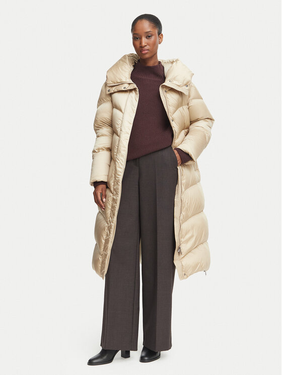 Hetregó Hetregó Kurtka puchowa Karen 8R605 26WD02 Beżowy Relaxed Fit