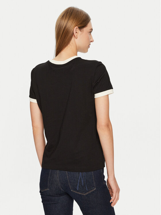 Guess Guess Majica V4BI02 K8FQ4 Črna Regular Fit