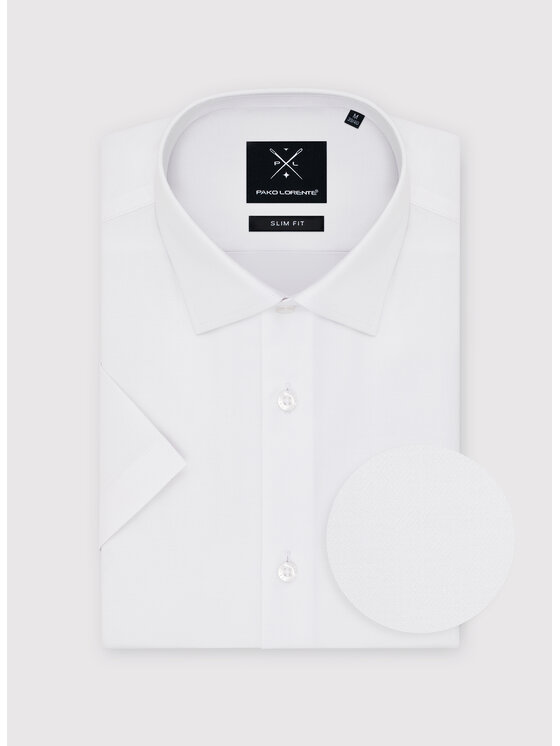 Pako Lorente Pako Lorente Koszula P25SF-1K-002 Biały Slim Fit