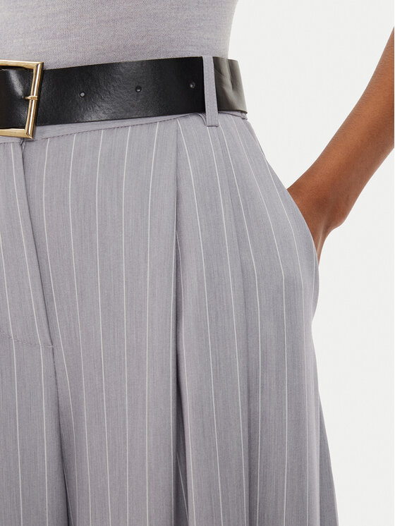 Imperial Imperial Auduma bikses P3U0HBS Pelēks Relaxed Fit